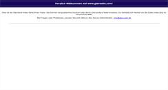 Desktop Screenshot of glaswald.com