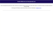 Tablet Screenshot of glaswald.com