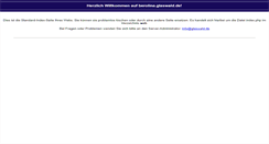 Desktop Screenshot of berolina.glaswald.de